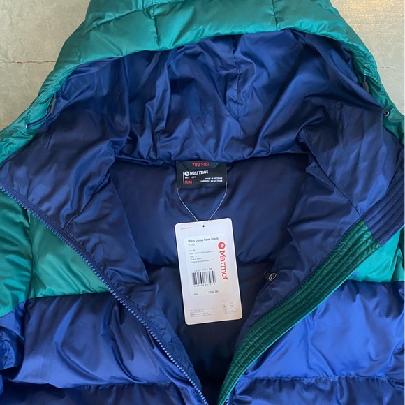 Marmot Women's Guides Down Hoodie NWT Medium - Picture 5 of 11